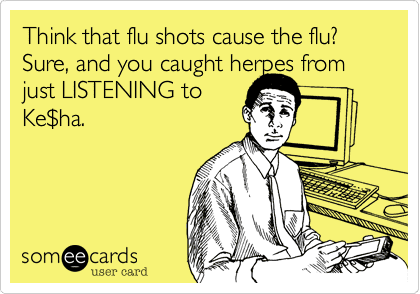 Flu Shot ZCard by ZDoggMD Flu Shot ECard by ZDoggMD