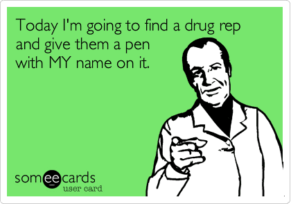 Drug Rep Dissed!