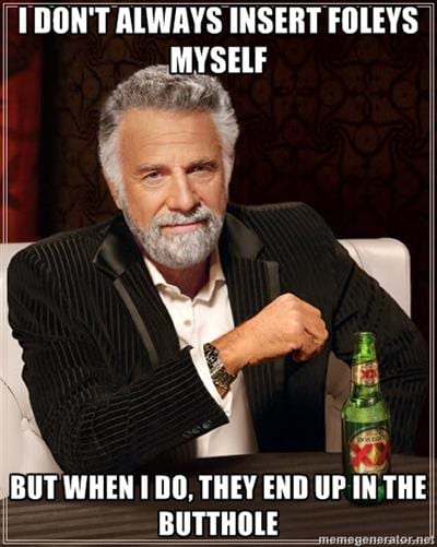 The World's Most Interesting Doctor Foley Fail
